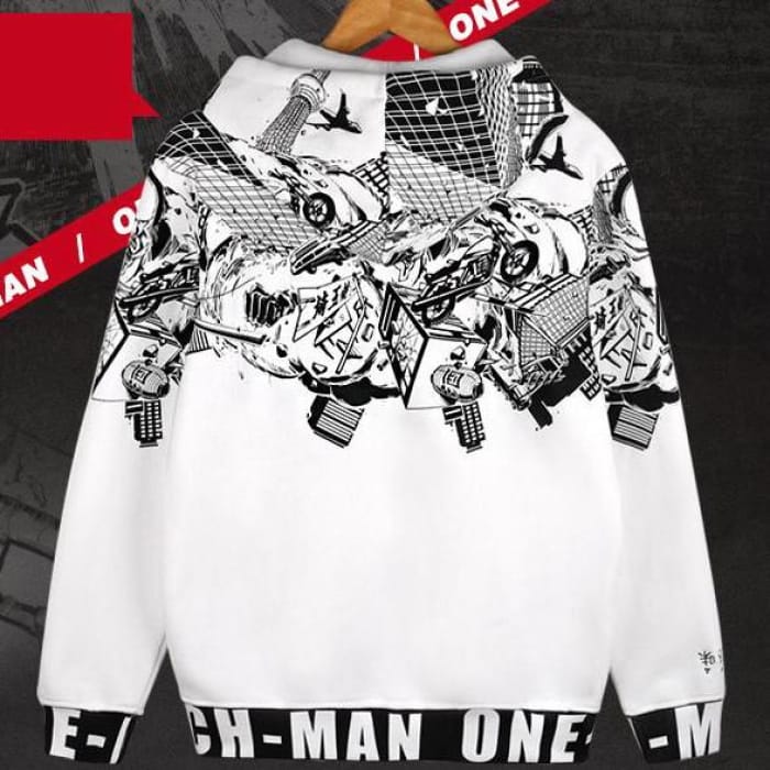 S-2XL One Punch Man Hoodie Coat Jumper CP164700 - Cospicky