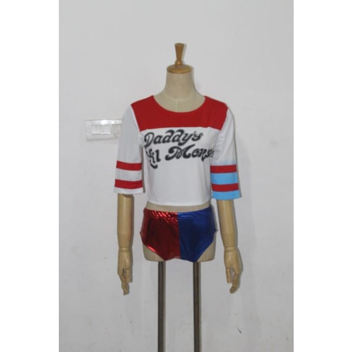 S-2XL Suicide Squad Harley Quinn Cosplay Costume CP167999 - Cospicky