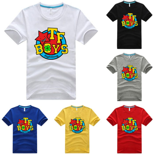 S-3XL 6 Colors TFBOYS Fans T-shirt CP165292 - Cospicky