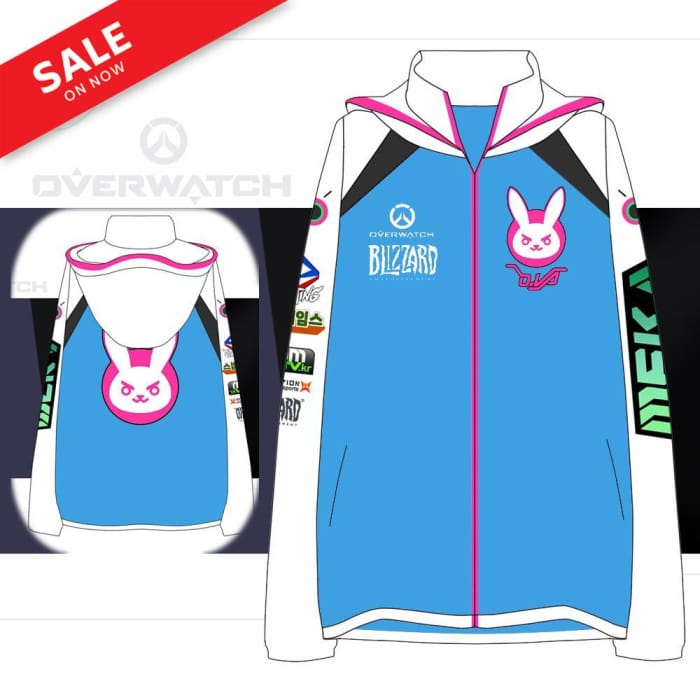 S-3XL Overwatch Long Sleeve Hoodie Coat CP167874 - Cospicky