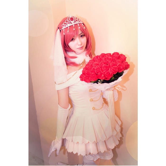 S-L Love live Nishikino Maki Wedding Cosplay Costume CP153841 - Cospicky