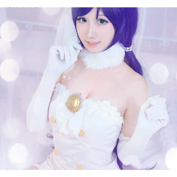 S-L Love live Nozomi Tojo Wedding Dress Cosplay Costume CP153869 - Cospicky