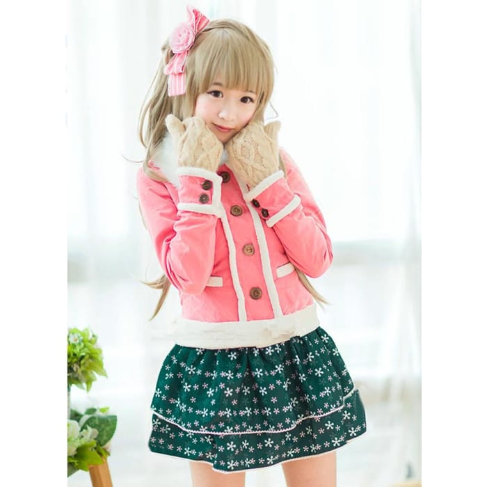 S-XL [Love Live] Minami Kotori Winter Holiday Cosplay Costume CP154395 - Cospicky