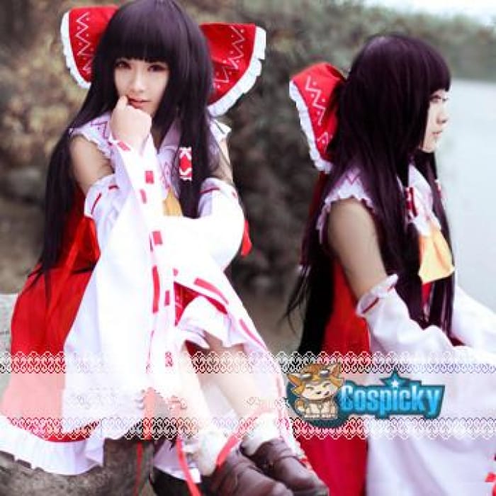 S-XL TouHou Project Scarlet Weather Rhapsody Hakurei Reimu Cosplay Costume CP164758 - Cospicky