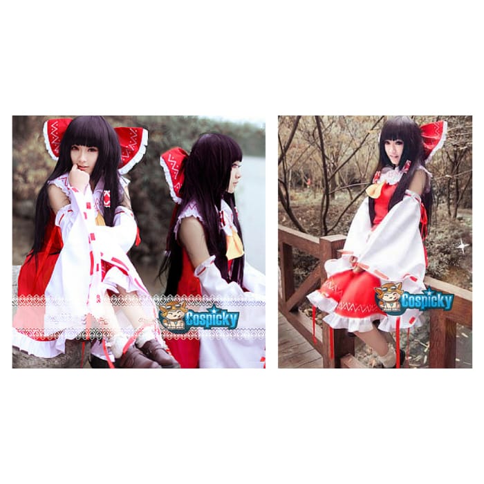 S-XL TouHou Project Scarlet Weather Rhapsody Hakurei Reimu Cosplay Costume CP164758 - Cospicky