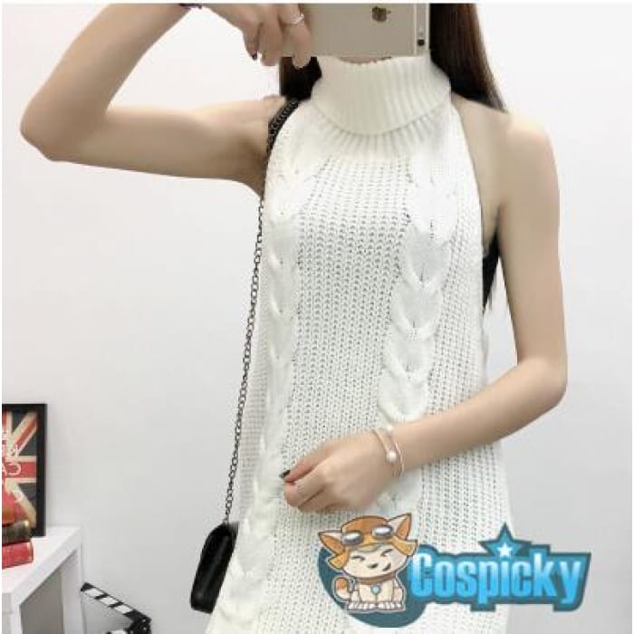 [S-XL] Virgin Killer Sweater Top CP179198 - Cospicky