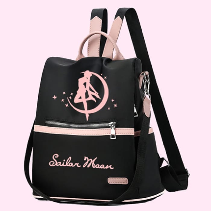 Sailor Moon Anime Black Backpack SP15911 - Bags