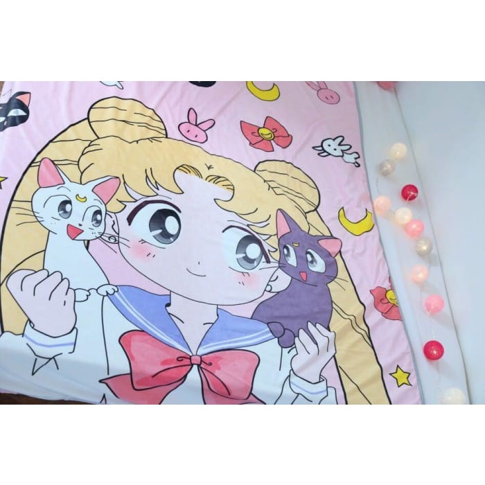 Sailor Moon Blanket Rug CP1711569 - Cospicky