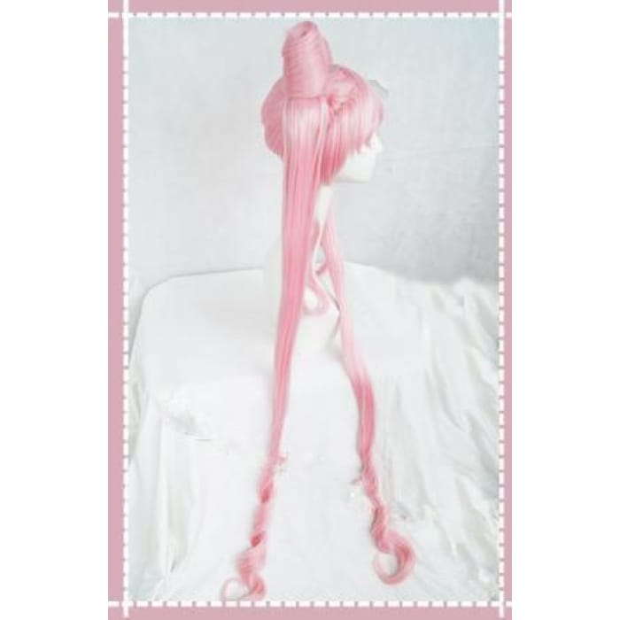 [Sailor Moon] Chibi Moon Black Lady Long Pink Wig CP153571 - Cospicky