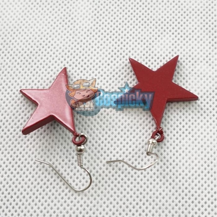 Sailor Moon - Hino Rei Mars Cosplay Star Earrings CP152299 - Cospicky