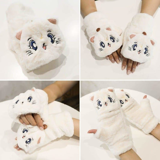 Sailor Moon Kawaii Artemis Plush Gloves C13126