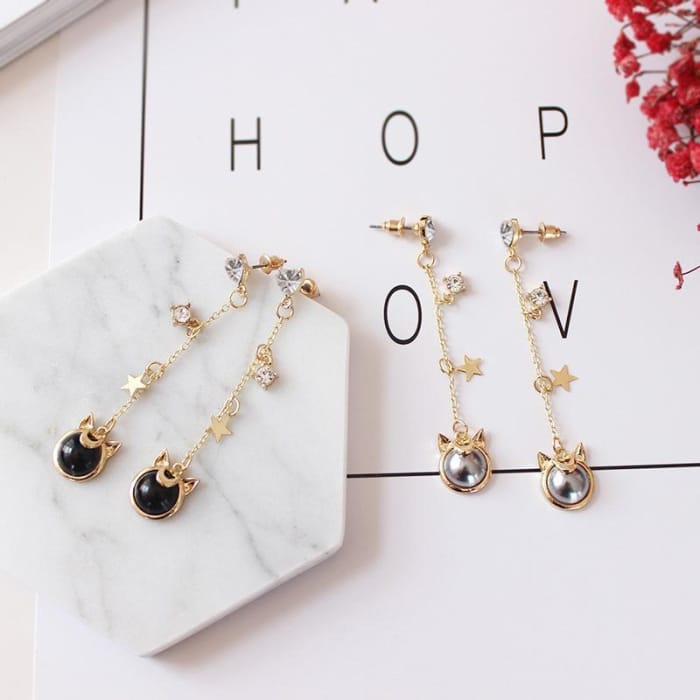 Sailor Moon Luna Key Necklace/Earrings CP1811818 - Cospicky