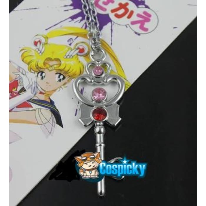 [Sailor Moon] Moon Stick Necklace/Key Chain CP153657 - Cospicky