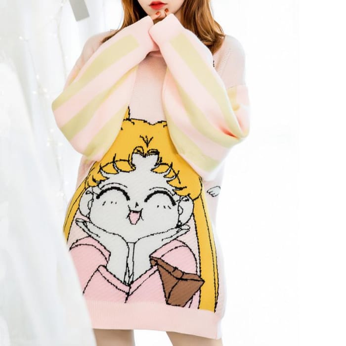 Sailor Moon Sweet Heart Sweater C14376