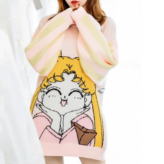 Sailor Moon Sweet Heart Sweater C14376