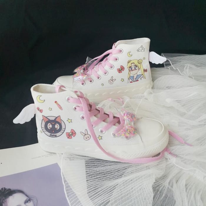 Sailor Moon Wings Canvas Shoes C14370