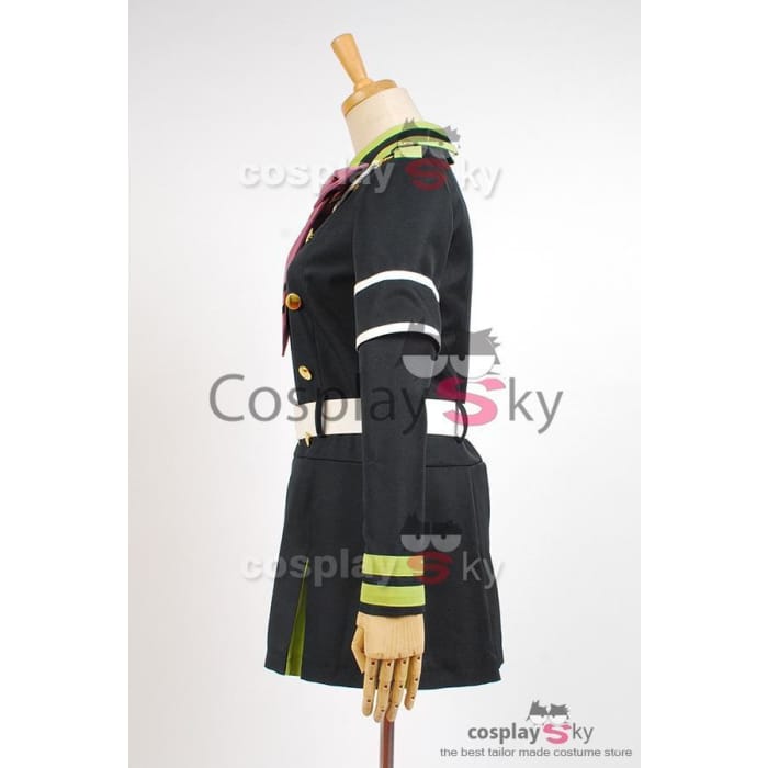 Seraph of the End Shinoa H?ragi Uniform Dress Cosplay Costume - Cospicky
