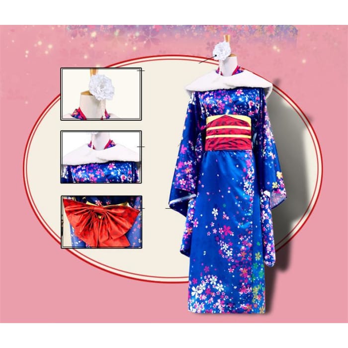 S/L [Love live] Umi Sonoda Kimono Cosplay Costume CP154014 - Cospicky