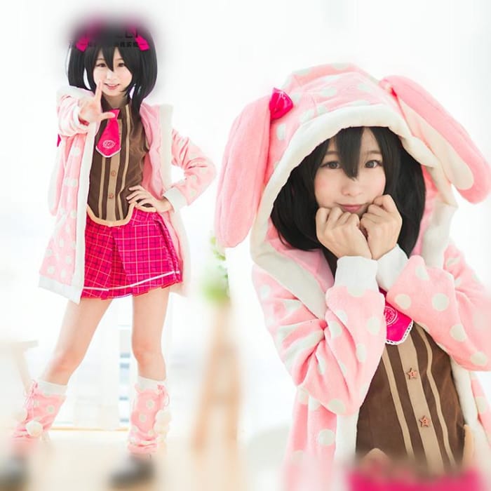 S/L [Love Live] Yazawa Nico Fleece Rabbit Cosplay Costume CP154357 - Cospicky