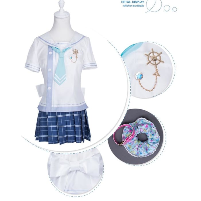 S/M/L Love Live Ayase Ellie Sailor Dress Cosplay Costume CP153582 - Cospicky