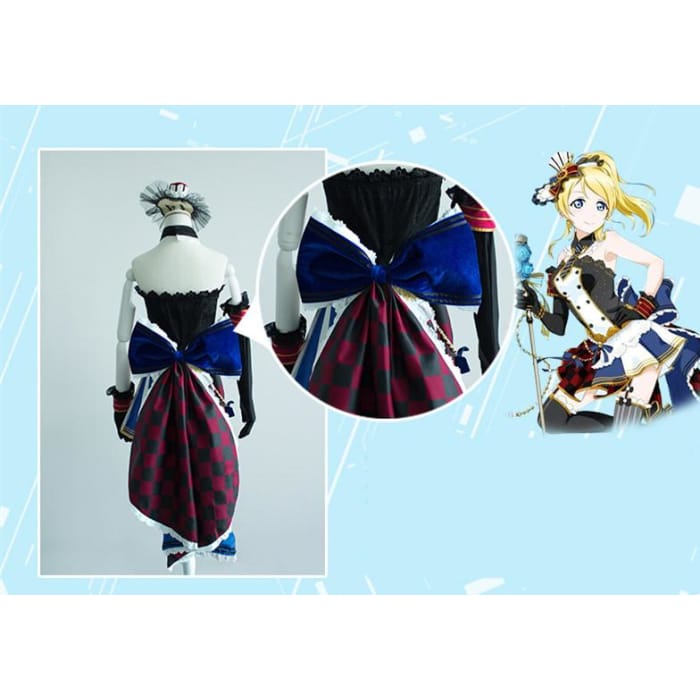 S/M/L [Love live] Eli Ayase Pastel Singer Cosplay Costume CP153859 - Cospicky