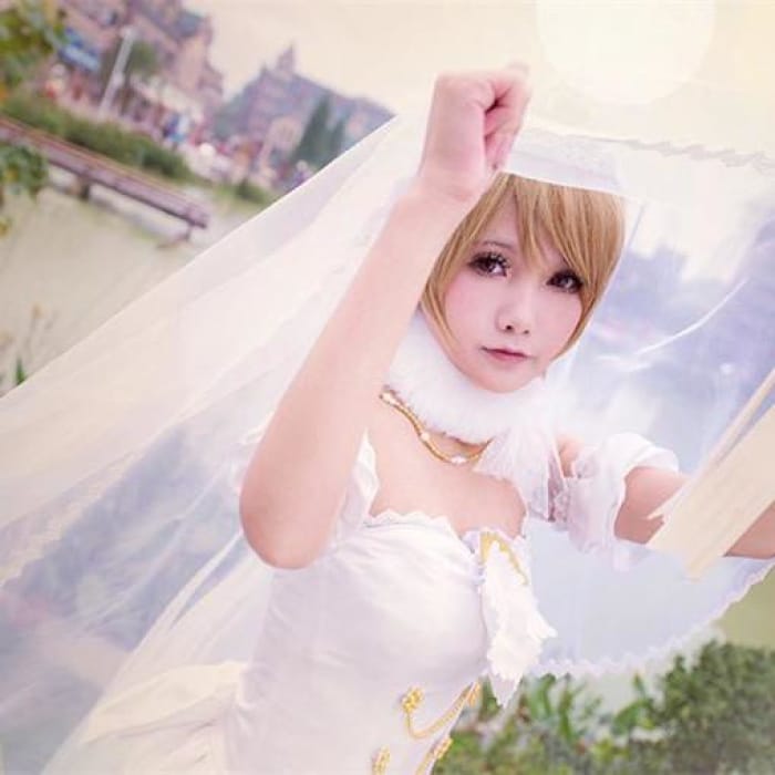 S/M/L [Love Live] Hanayo Koizumi Wedding Dress Cosplay Costume CP153877 - Cospicky