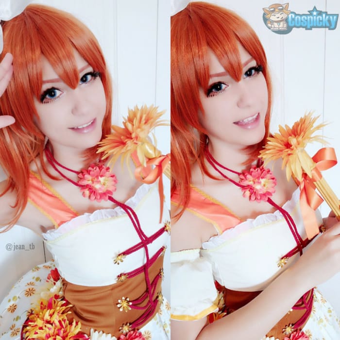 S/M/L [Love live] Kousaka Honoka Floral Fairy Cosplay Costume CP153843 - Cospicky