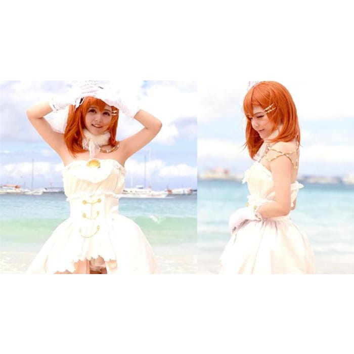 S/M/L [Love Live] Kousaka Honoka Wedding Cosplay Costume CP153842 - Cospicky
