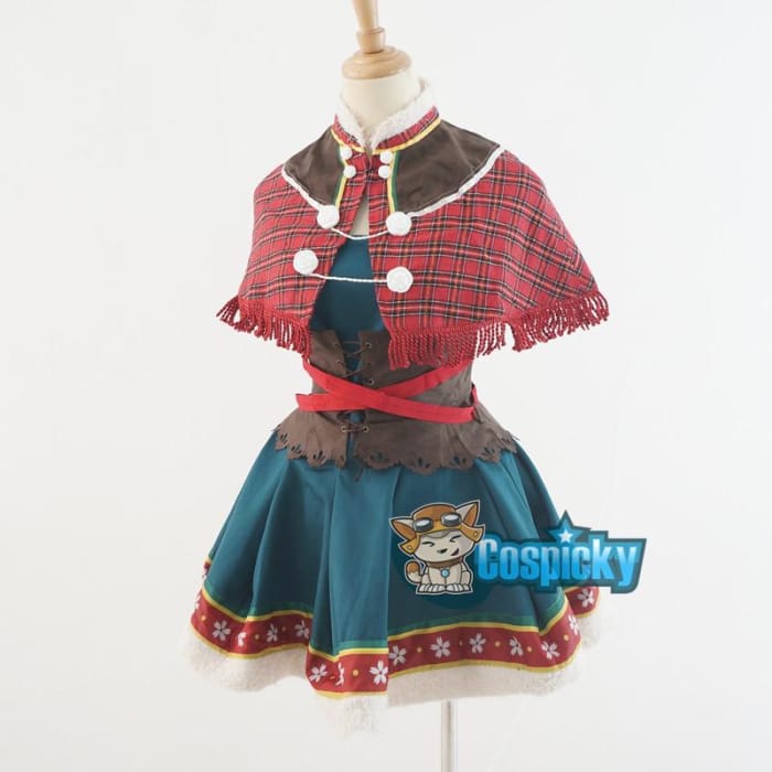 S/M/L [Love live] Minami Kotori Skiing Cosplay Costume CP153863 - Cospicky