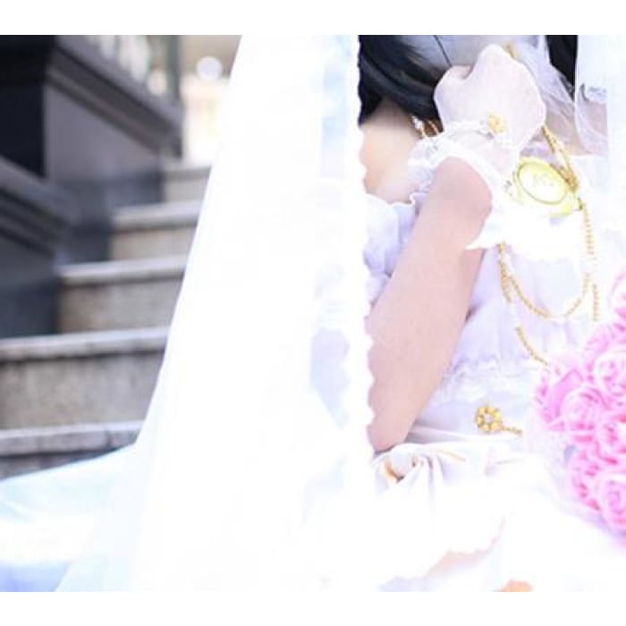 S/M/L [Love Live] Nico Yazawa Wedding Dress Cosplay Costume CP153909 - Cospicky