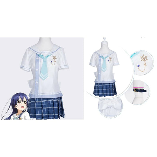 S/M/L [Love Live] Umi Sonoda Sailor Dress Cosplay Costume CP153957 - Cospicky
