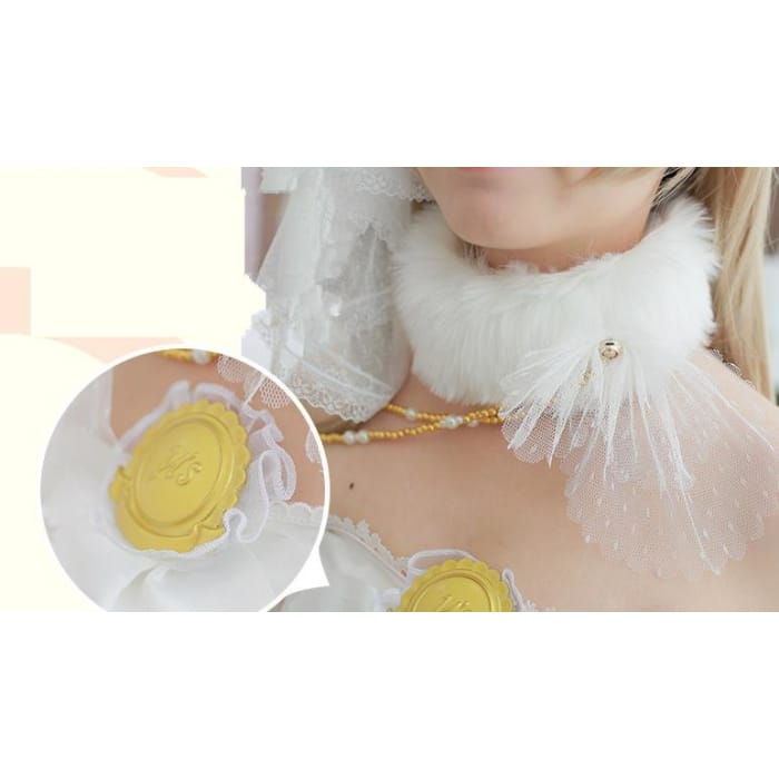 S/M/L [Love Live] Umi Sonoda Wedding Dress Cosplay Costume CP153833 - Cospicky