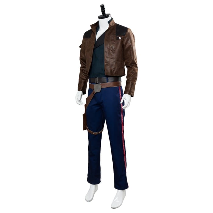Solo: A Star Wars Story Han Solo Outfit Jacket Suit Cosplay Costume - Cospicky