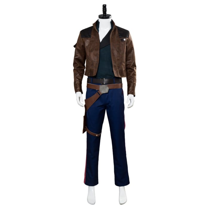 Solo: A Star Wars Story Han Solo Outfit Jacket Suit Cosplay Costume - Cospicky