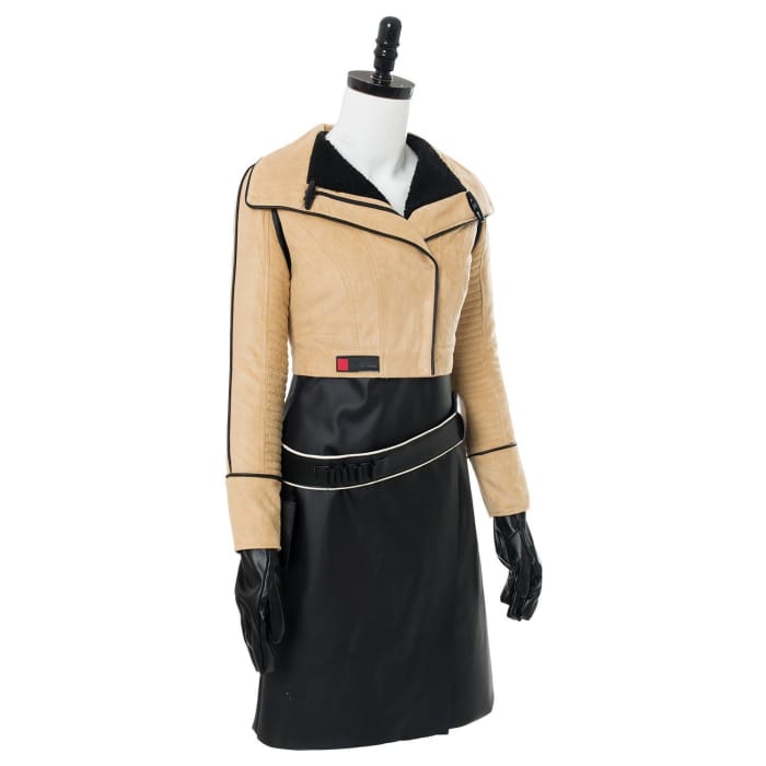 Solo: A Star Wars Story Qi'ra Cape Jacket Cosplay Costume - Cospicky
