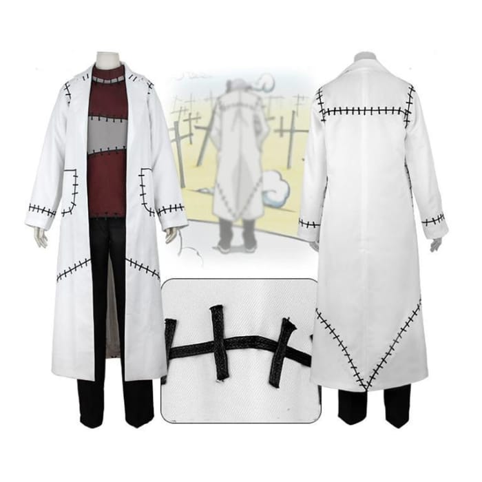 Soul Eater Franken Stein Doctor Cosplay Costume - Cospicky