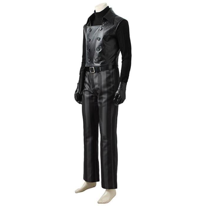 Spider-Man: Into the Spider-Verse Spider-Man Noir Outfit Cosplay Costume - Cospicky