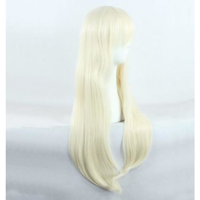 SQ Qiutong Pale Golden Long Straight Wig CP164741 - Cospicky