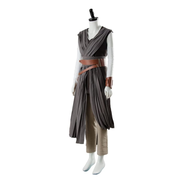 Star Wars 8 The Last Jedi Rey Outfit Ver.2 Cosplay Costume - Cospicky
