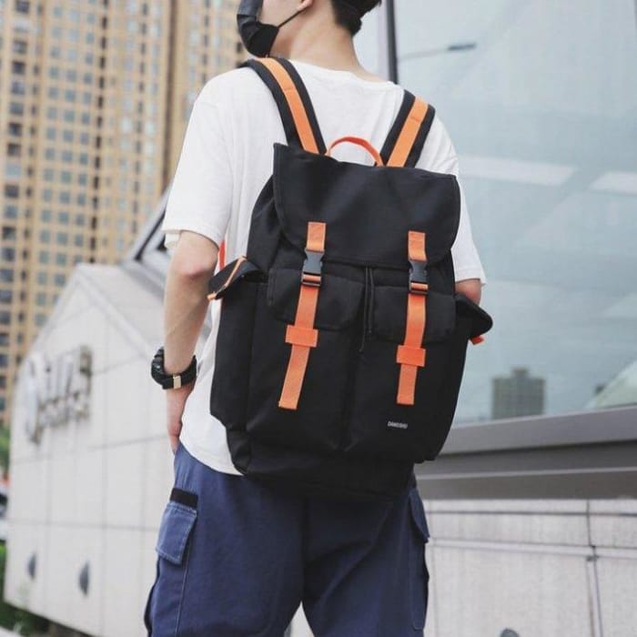 Street travel fashion schoolbag college style retro backpack C15194 - Cospicky