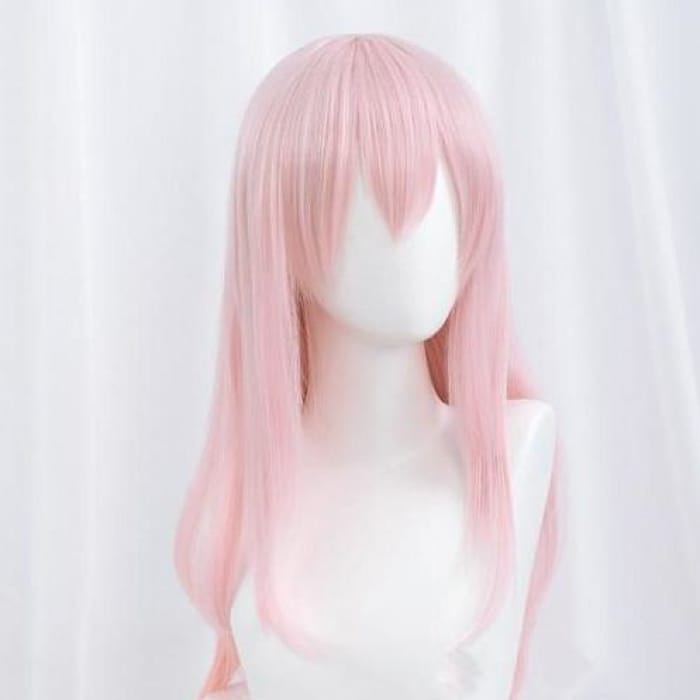 SuperSonico SONICO KENGO Cosplay Pink Gradient Color Wig C15553 - Cospicky