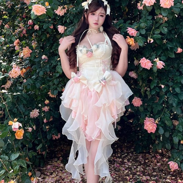Sweet and Sexy Mature Pastel Princess Lolita Dress ON833 -