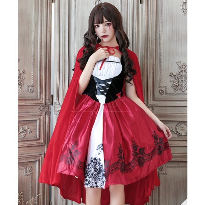 Sweet Vampire Girl Halloween Costume C12902 - Cospicky