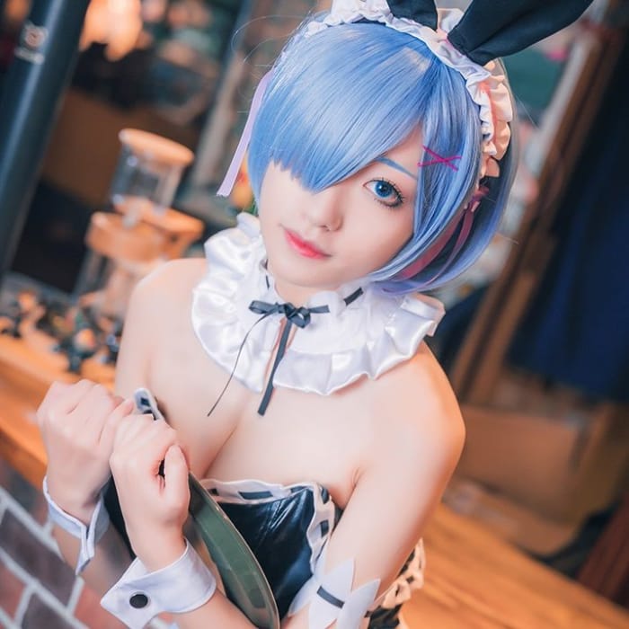 That Time I Got Reincarnated as a Slime Rem Cosplay Wig-1