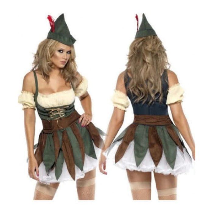 The Retro Style Pirate Halloween Costume For Beauty Adult 