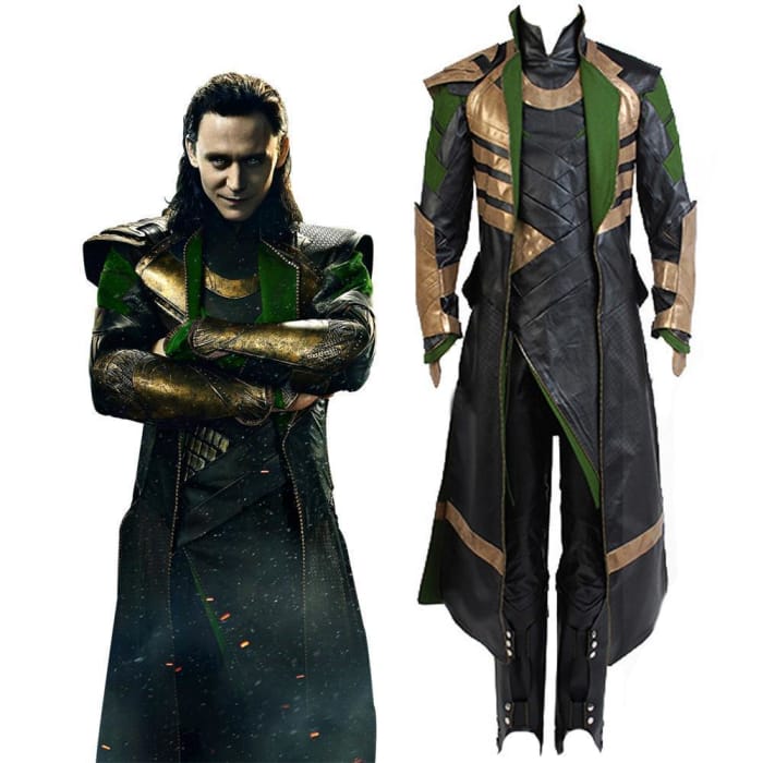 Thor The Dark World Loki Whole Set Cosplay Costume - Cospicky