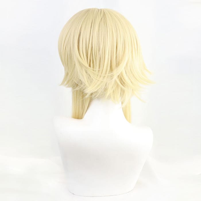 Traveler Female from Genshin Impact Halloween Golden Cosplay Wig CC0236 - Cospicky