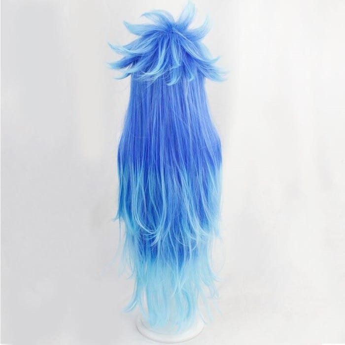 Twisted Wonderland Idia Shroud Cosplay Long Blue Gradient Wig CC0135 - Cospicky