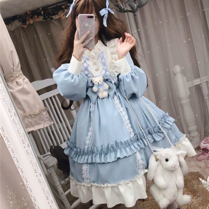 Two-Dimensional Lolita Princess Dress / Petticoat-2