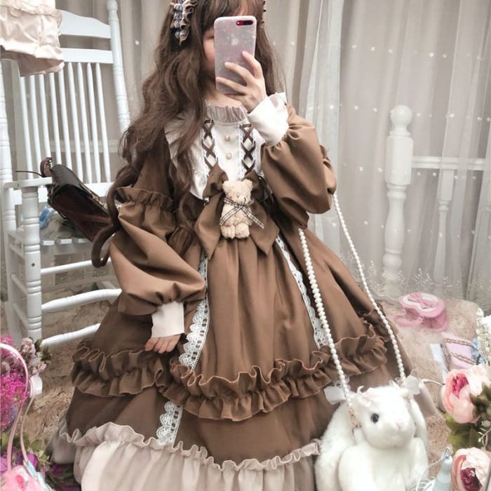 Two-Dimensional Lolita Princess Dress / Petticoat-1